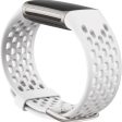 Fitbit Charge 6 & Charge 5 Sport Bands, Frost White, Large Online