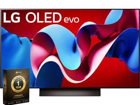 LG 48 Inch Class OLED evo C4 Series Smart TV 4K 2024 Open Box + 1 Year Warranty For Discount