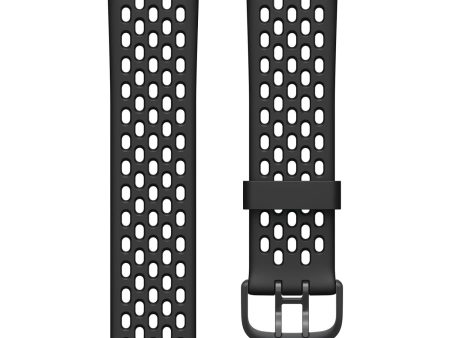 Fitbit Charge 5 Sport Accessory Band, Small Black Cheap