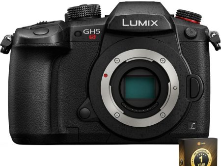 Panasonic LUMIX GH5S 10.2MP C4K Mirrorless ILC Camera Body OPEN BOX + 1 Year Warranty Pack Supply