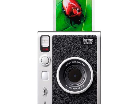 Fujifilm INSTAX MINI EVO Hybrid Instant Camera (Black) Online