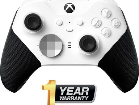 Microsoft Elite Wireless Controller Series 2 Core, White (Open Box) + 1 Year Warranty Online Sale