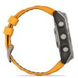 Garmin Fenix 8 51 mm, AMOLED Sapphire, Titanium w Spark Orange Graphite Silicone Band Discount