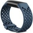 Fitbit Charge 6 & Charge 5 Sport Band, Deep Sea, Large Hot on Sale