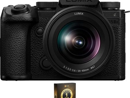 Panasonic Lumix S5IIX Mirrorless Camera + 20-60mm Lens (OPEN BOX) with CPS 1 Year Warranty on Sale