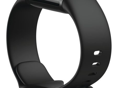 Fitbit Charge 6 & Charge 5 Infinity Bands, Black, Small Hot on Sale