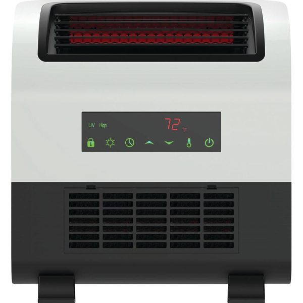 LifeSmart Slimline Infrared Wall-Mountable Heater with UV Light - Open Box Supply