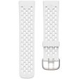 Fitbit Charge 6 & Charge 5 Sport Bands, Frost White, Large Online