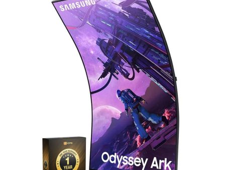 Samsung Odyssey Ark 4K Mini-LED Curved Gaming Screen Open Box + 1 Year Warranty Discount