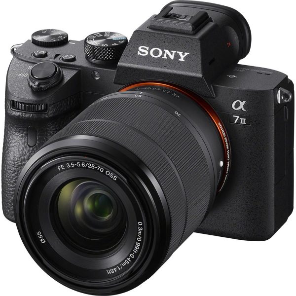 Sony a7III Full Frame Mirrorless Lens Camera w  28-70mm Open Box+1 Year Warranty For Cheap