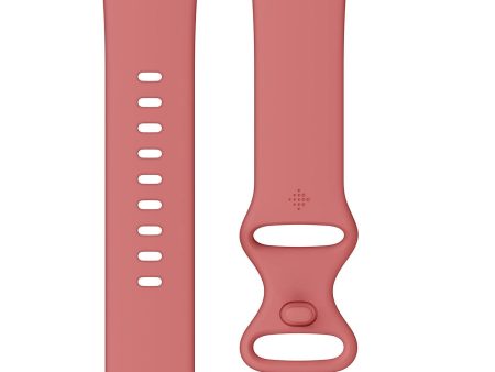 Fitbit Infinity Band for Fitbit 24mm Attach, Pink Sand, Small For Sale