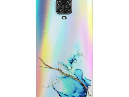 Bling Light Marble Pattern Flexible TPU Case with Shiny Laser Design for Xiaomi Redmi Note 9S Note 9 Pro Note 9 Pro Max on Sale