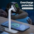 2 in 1 Magnetic Wireless Charger Desktop Wireless Fast Charging Base Stand Dock Station for Apple Watch iPhone on Sale