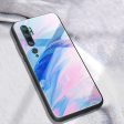 Marble Texture Tempered Glass Back + TPU Combo Shell for Xiaomi Mi Note 10 Online now