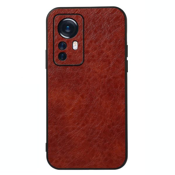 Crazy Horse Texture Stylish PU Leather Coated TPU + PC Well-protected Case Phone Shell for Xiaomi 12 Pro 5G   12S Pro 5G  12 Pro (Dimensity) 5G Online Sale