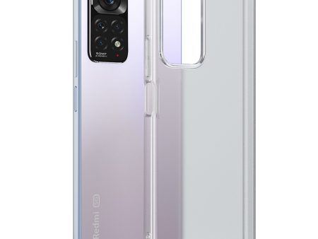 For Xiaomi Redmi Note 11 Pro 4G (MediaTek)   Redmi Note 11 Pro 5G (Qualcomm) Armor Series Phone Case Hybrid PC+TPU Soft Grip Matte Finish Clear Back Panel Cover Cheap