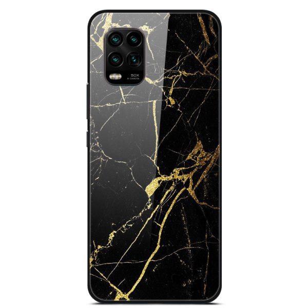 Fancy Style Printing Glass + PC + TPU Shell for Xiaomi Mi 10 Lite 5G Discount