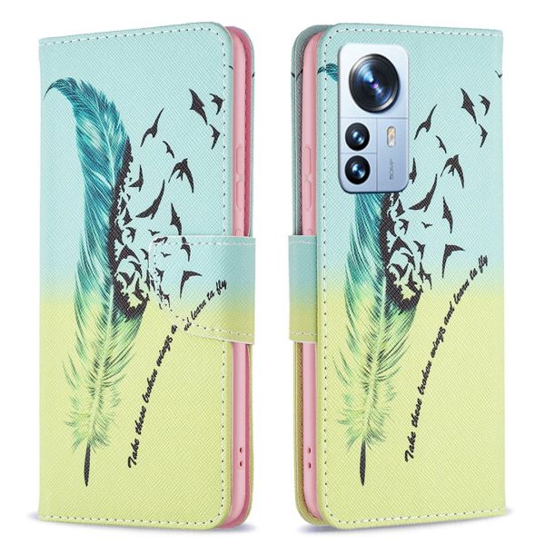 BF Pattern Printing Leather Series-1 for Xiaomi 12 Pro 5G 12S Pro 5G 12 Pro (Dimensity) 5G Pattern Printing Stand Leather Cover Wallet Magnetic Clasp Phone Case Sale