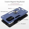 Rotating Car Magnetic Ring Kickstand PC + TPU Hybrid Shock-Absorbing Phone Case for Xiaomi Mi 11i   Poco F3   Redmi K40   K40 Pro Online Hot Sale