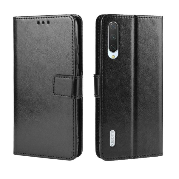 Crazy Horse Leather Wallet Case for Xiaomi Mi A3   Mi CC9e For Sale