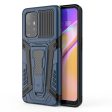 Kickstand Design Car Style Well-Protected PC + TPU Hybrid Cover Case for Oppo F19 Pro+ 5G Reno5 Z A94 5G Online