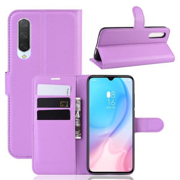 Litchi Skin Leather Wallet Case for Xiaomi Mi CC9   Mi CC9 Meitu Edition  Mi 9 Lite For Discount