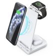 B12 Wireless Charger Stand 3 in 1 Fast Charging Station for iPhone 12 Pro Samsung Apple Watch Cheap