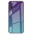 Gradient Color Glass + TPU Hybrid Phone Cover for Xiaomi Mi CC9   Mi CC9 Meitu Edition  Mi 9 Lite Online Sale