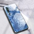 Marble Texture Tempered Glass Back + TPU Combo Shell for Xiaomi Mi Note 10 Online now