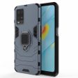 Kickstand Design Cool Guard PC + TPU Hybrid Phone Cover Case for Oppo A54 4G Sale