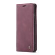 CASEME 013 Series Auto-absorbed Retro Business Leather Wallet Stand Phone Case for Xiaomi Mi 9 For Sale