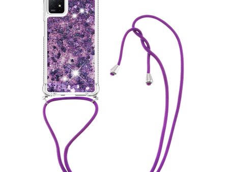 For Xiaomi Redmi Note 11 Pro 4G (Mediatek) Note 11 Pro 5G (Qualcomm) YB Quicksand Series-4 Glitter Quicksand Liquid TPU Protective Cover Phone Shell with Lanyard Online