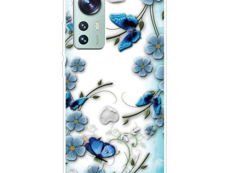 For Xiaomi 12 12X 12S 5G Soft TPU Pattern Printing Design IMD Anti-Cushion Protective Phone Cover Fashion