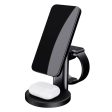 S36 3-in-1 15W Magnetic Wireless Charger Desktop Fast Charging Stand for iPhone 12 Series iWatch AirPods Online