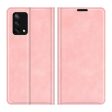 Skin-touch Leather Protective Cover Auto-Absorbed Case with Wallet Stand for Oppo F19 A74 4G Discount