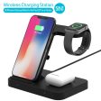 2-in-1 Fast Charging Smart Wireless Charger for Apple Samsung Smartphone Earphone Watch For Sale