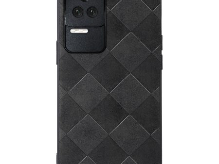 For Xiaomi Redmi K50 Redmi K50 Pro Shockproof PU Leather Grid Texture Case Soft TPU Bumper Hard PC Hybrid Cell Phone Shell For Sale