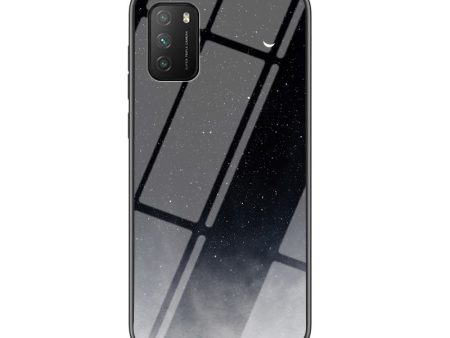 Starry Sky Pattern PC TPU Hybrid Tempered Glass Cover for Xiaomi Poco M3 Redmi Note 9 4G (Qualcomm Snapdragon 662) 9 Power Redmi 9T Fashion